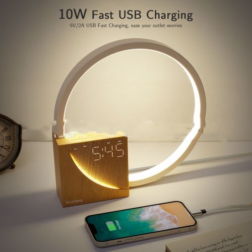 Multifunctional Lamp Alarm Clock White Noise 10W